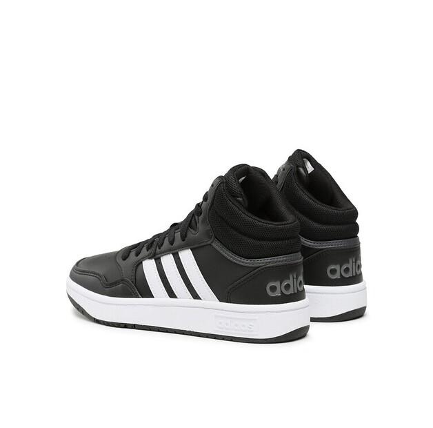 Мужские кроссовки adidas Hoops 3.0 mid classic vintage gw3020 чёрные