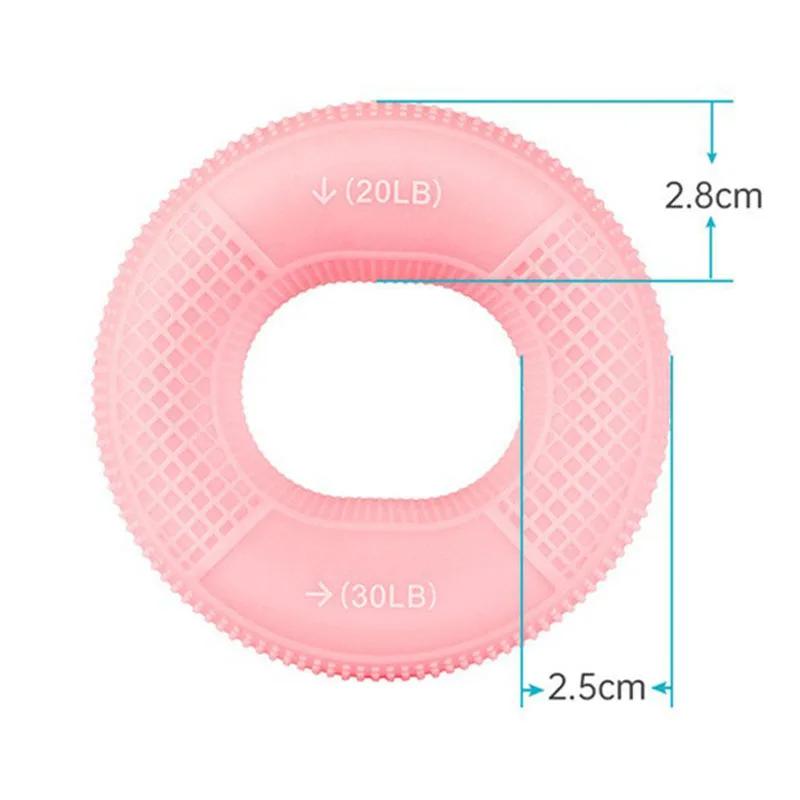 20-80LB Ekspander Silica Gel Wzmacniacz chwytu dłoni Trzymanie wzmocnionego ćwiczenia na rodzinnej siłowni przedniego ramienia pierścienia chwytu