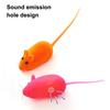 Squeaky Cat Toys Realistic Mouse Shape Interactive Chew Toy with Gnawing Sound Cat Play Teething Toys for Indoor Cats Energy Relief and Fun