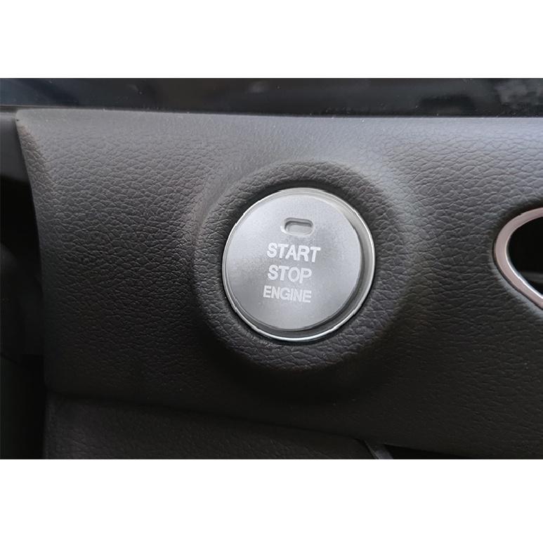 

Кнопка запуска двигателя автомобиля Замена крышки Выключатель остановки для Hyundai Sonata DN8 10th серебряный