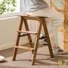 Escada Dobrável de Uso Duplo: Banqueta Alta Robusta, Leve, para Casa