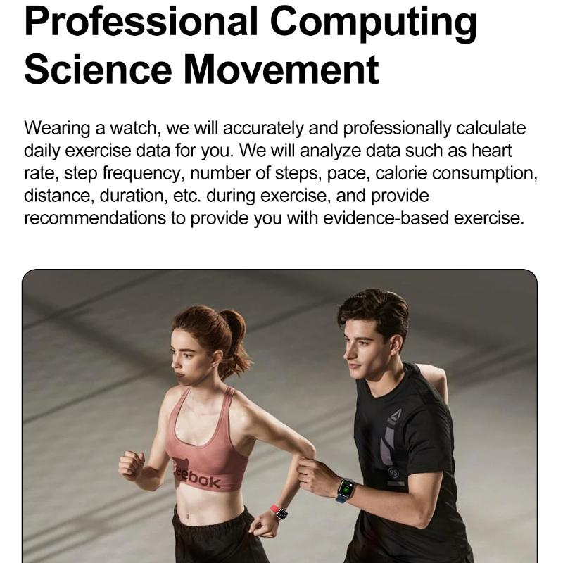 2025 Nouvelle Montre Connectée Intelligente à Diagnostic IA pour Femmes HRV+PPG Pression Artérielle Oxygène Sanguin Moniteur de Santé IP68 NFC Montres Intelligentes pour Xiaomi