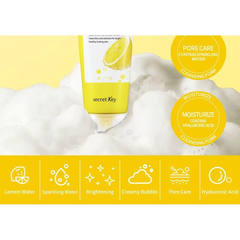 Secret Key Lemon Sparkling Cleansing Foam