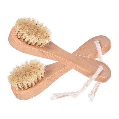 Hautbürste Holz Gesichtsreiniger Holzgriff Gesichtsbürste Holzgriff Gesichtsbürste Peeling Reinigend Hautbürste Werkzeug Gesichtsbürste