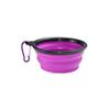 Collapsible Silicone Pet Bowl for Travel - Dog Food & Cat Water Dish