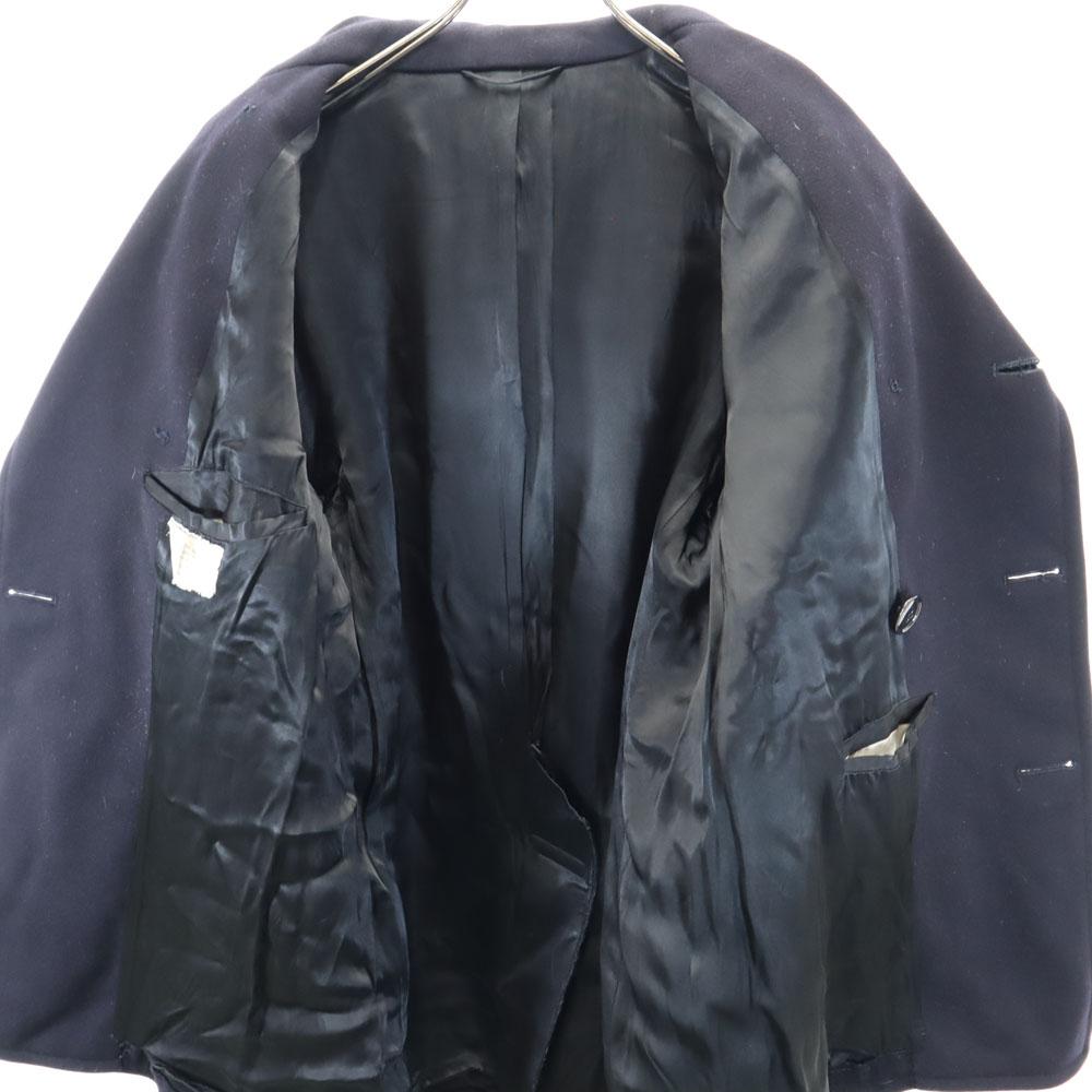 US NAVY 60s DSA Vintage Melton pea coat 38R dark blue Men's Used