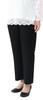 Atrean Washable Formal Easy Pants 60cm [9515.9521] (LL, Black, Inseam)