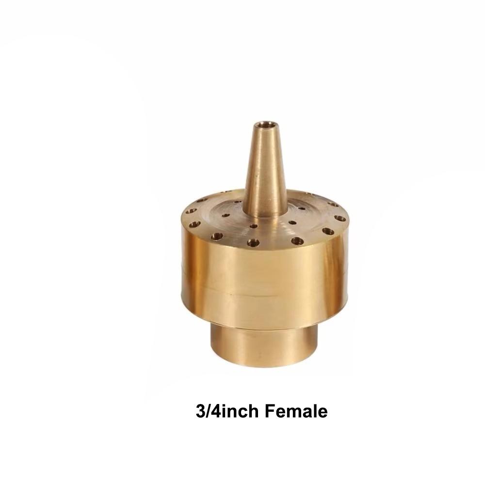 FNPT Center Gerade Ausführung Fontänenkopf 1/2" 3/4" 1" Schwimmbad Fontänenkopf