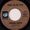 7inch Record WINSTON FRANCIS  Knock On My Door AN202PROMO Anthem 1973 US Reggae Ska  Dub Used