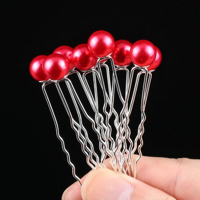 10 ks svatební ozdoba do vlasů křišťálové květiny hřeben do vlasů U-sponky ručně vyráběná květina na hlavu disk sponka do vlasů