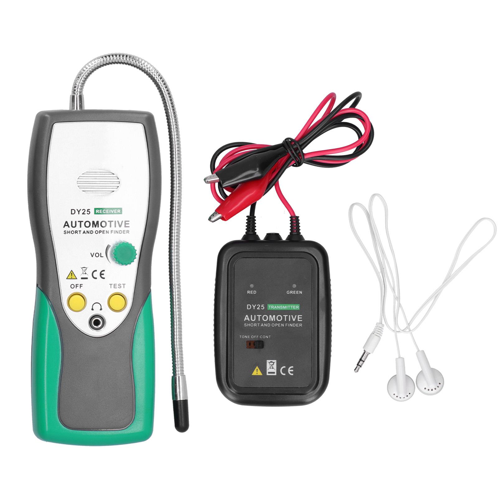 

DY25 Автомобильный искатель короткого замыкания, кабельный провод, детектор трассировки для диагностического ремонта автомобиля