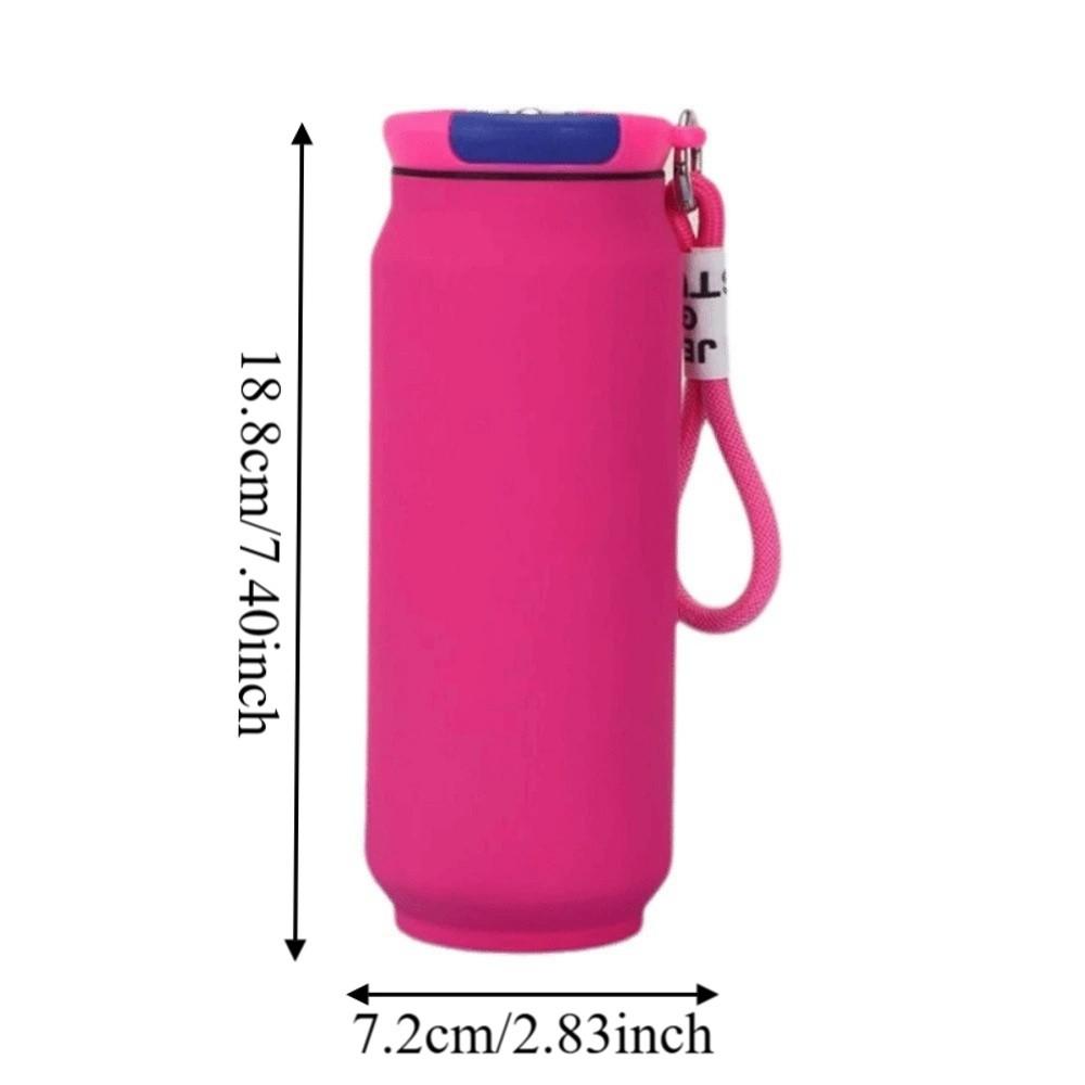Wide Mouth Thermal Water Bottle 500ML Vacuum Flask Gift Sport Thermos Cup  Outdoor Activities