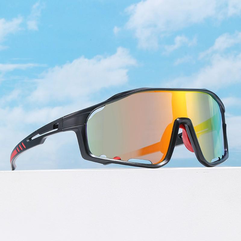 Large Safety Goggles for Summer Sun Protection - Windproof, Anti-Splash, Road Cycling Sports Glasses for Men and Women