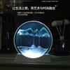 3d Hourglass Quicksand Moving Sand Night Lights Luminous Ornament Glass Sandscape Craft Flowing Painting Lamps Home Decor Gift