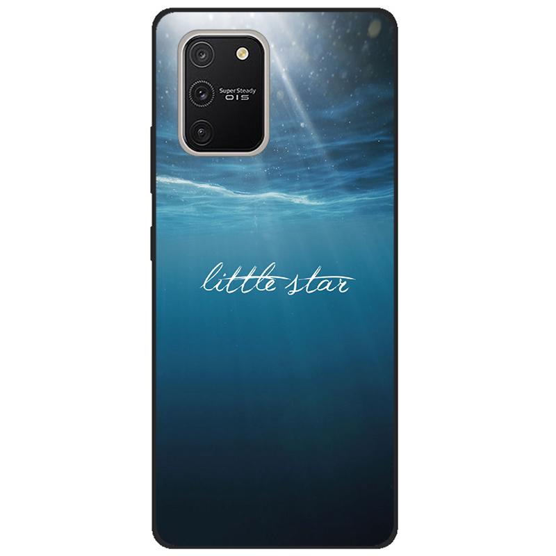 For Samsung Galaxy S10 Lite Case G770F Silicone Black Soft Back Cover for Samsung S10 Lite Case 2020 TPU S10Lite Cover S 10 Lite