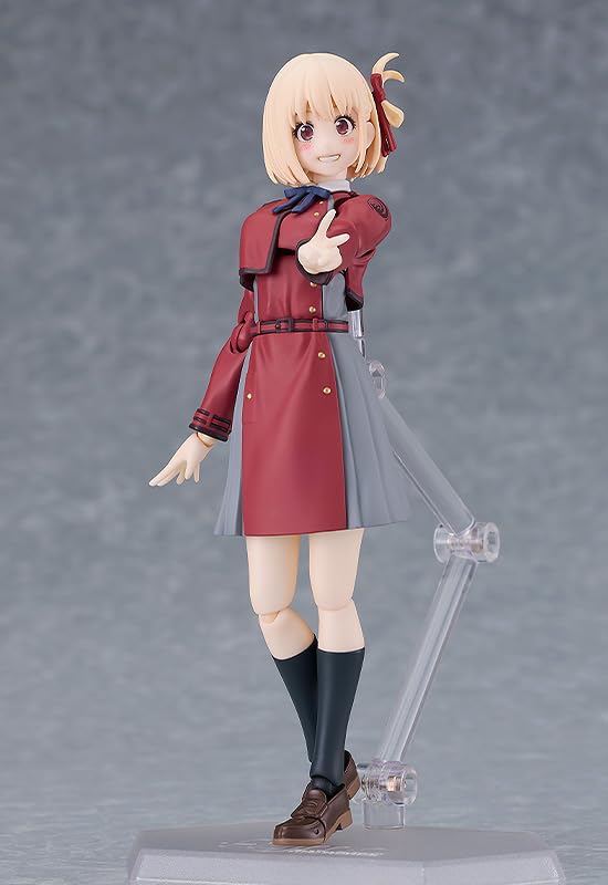 figma Lycoris Recoil Senzoku Nishikigi plastic painted movable figure Non-scale