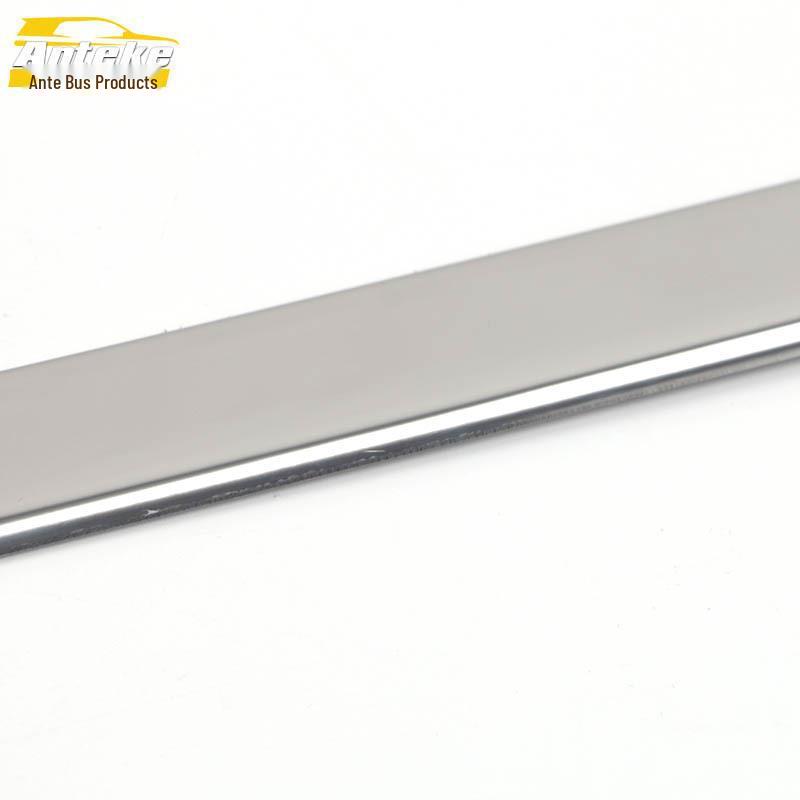 Fits 15-21 Elfa Front Windshield Trim Stainless Steel Bumper Anti-Scratch Bright Strip