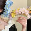 Spring New Fabric Flower Hairpin Fresh, Sweet and Elegant Niche Pastoral Hairpin Light Luxury Premium Hair Accessories