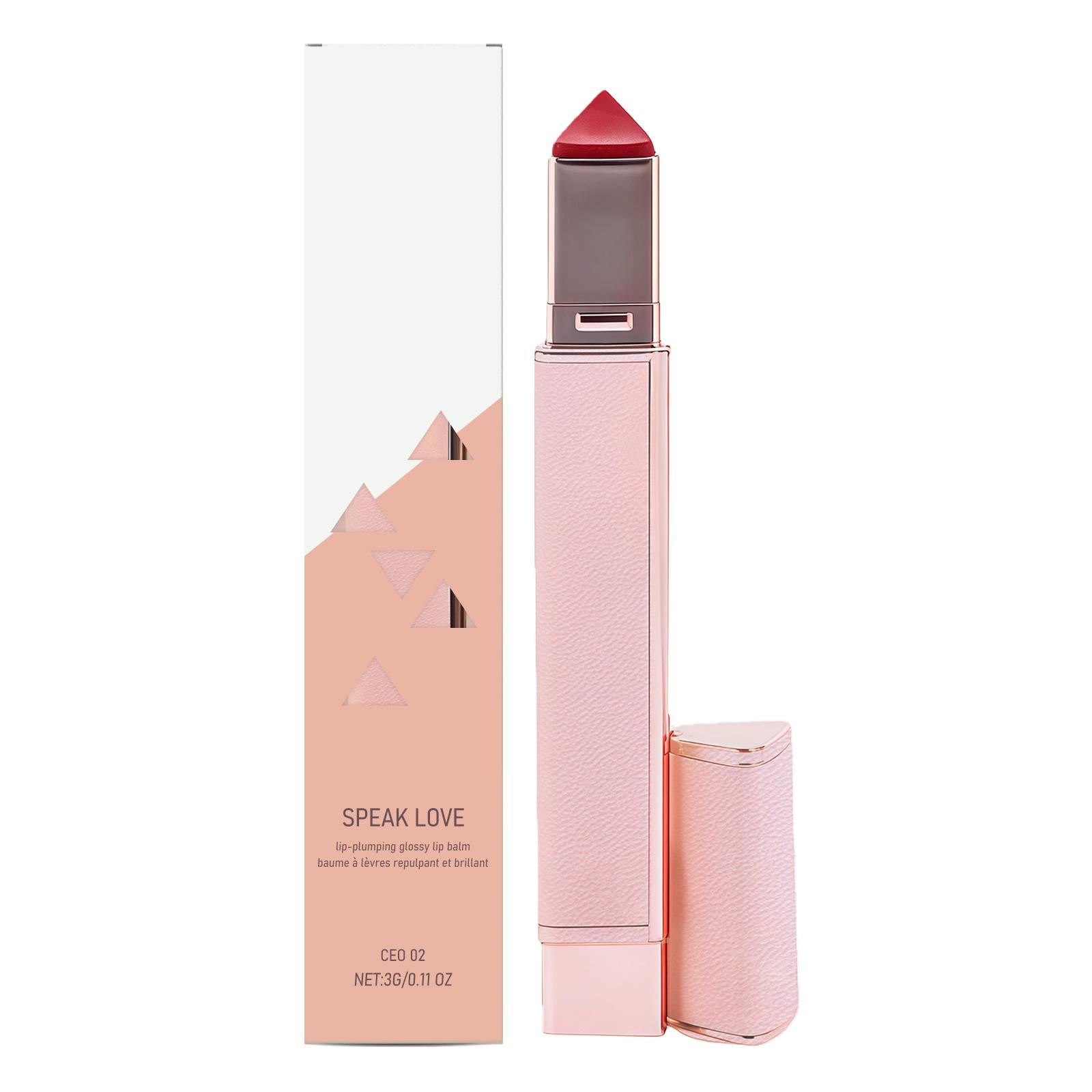 Wine Red Volumizing Lip Balm - Year-round Hydration & Shine with Fruit Oils