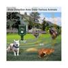 Fox Deterrent Cat Repellent Ultrasonic Cat Scarers for Gardens Bird Deterrent Dog Animal Repeller Battery Operated Waterproof Adjustable Sensitivity M