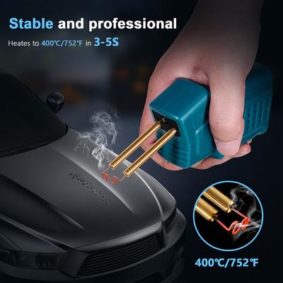 Handheld Plastics Welding Machine Portable Car Panel Crack Repairs Kit Thermal Cutting Hot Stapler