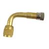 Motorcycle Air Valve, Tire Valve Extension Adapter, 90° Extension, L-Type, Air Valve, For Moped