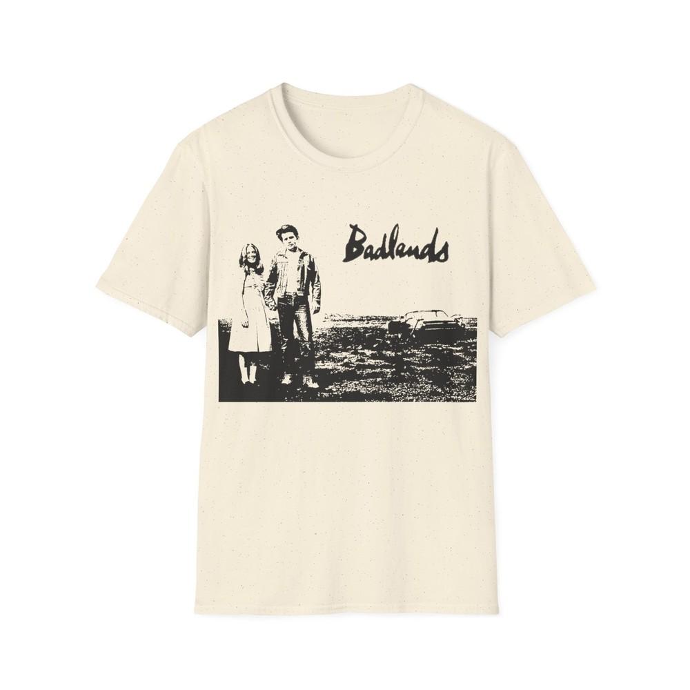 

badlands 1973 movie art poster tshirt 2 3XL