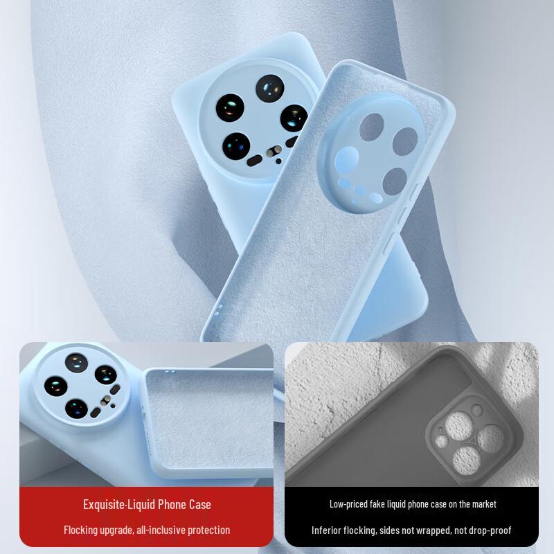 Shangsou Liquid Silicone Full Protection Phone Case for Xiaomi 14 Series