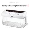 Deli Mini Manual Desktop Paper Shredder CN Plug (adapter Included)