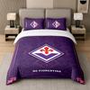 3Pcs Bedding SetFiorentina FC Soft Bed Sheet and Two Pillowcases Home Bedroom Decor
