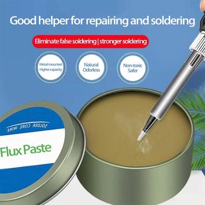 Bleifreie gelbe Kolophonium-Flussmittel-Lötpaste für starkes, einfaches Schweißen und Zinnleitfähigkeit