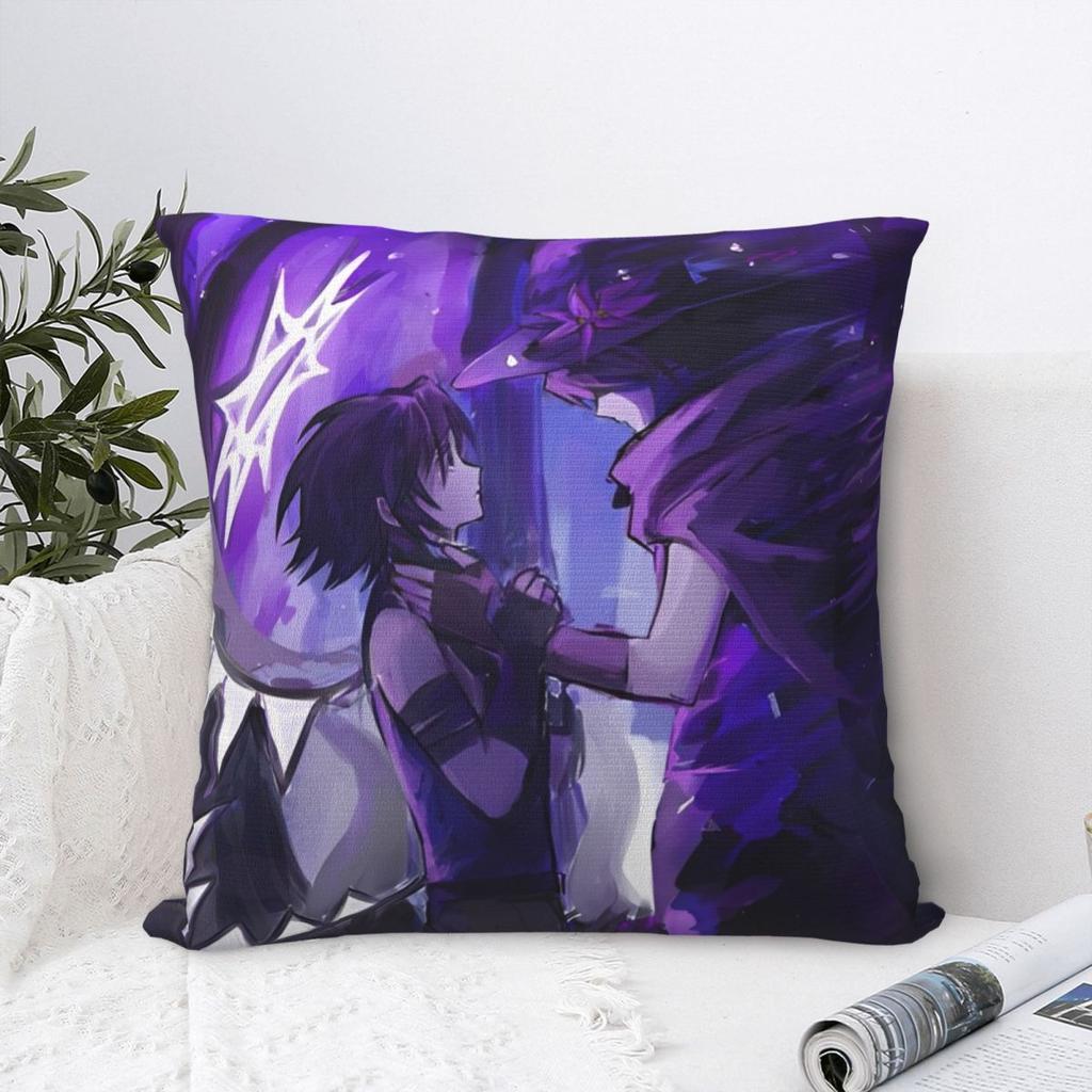 Azuretime Anime Pillow Cases Azure Two Time Game Cushion Cover Custom Polyester Decorative Pillowcase For Bed 18"