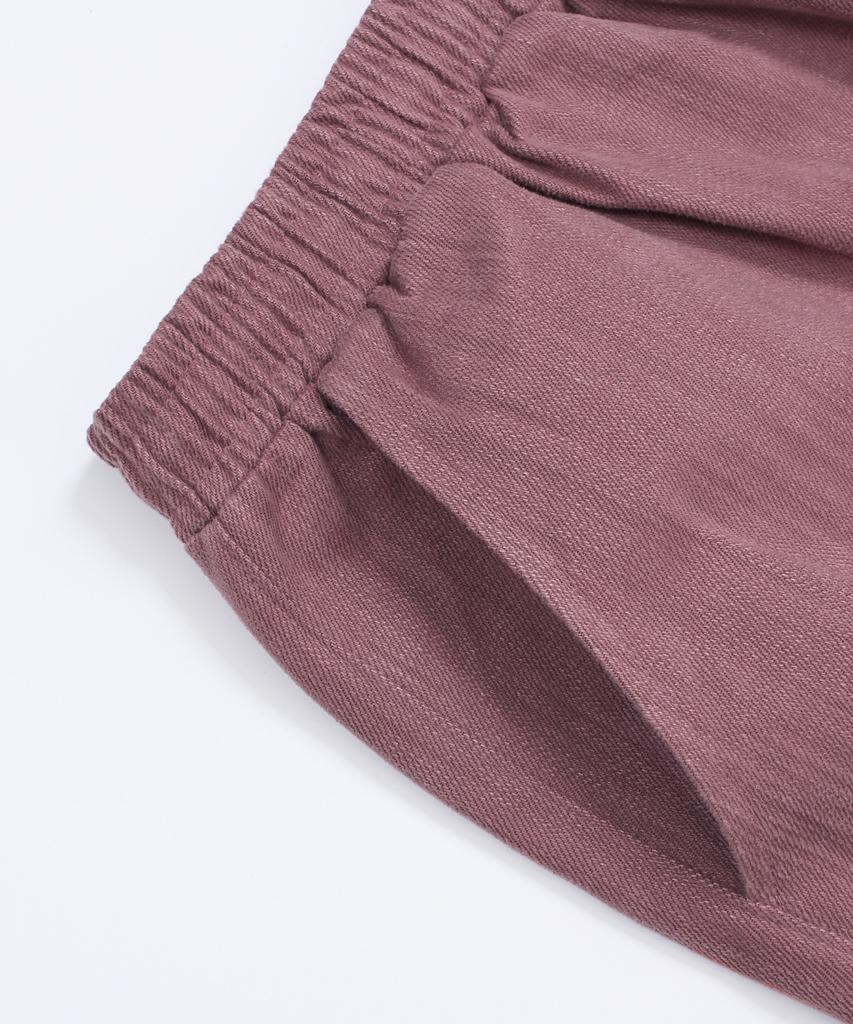 CAMEL WORK No.353 Structured Cargo Pants (Pink)