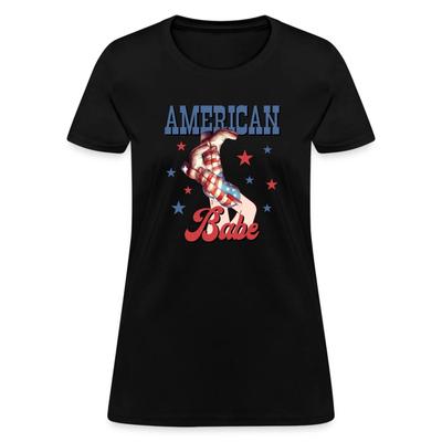 American Babe 100% Baumwolle T-Shirt Herren T-Shirts Oberteil