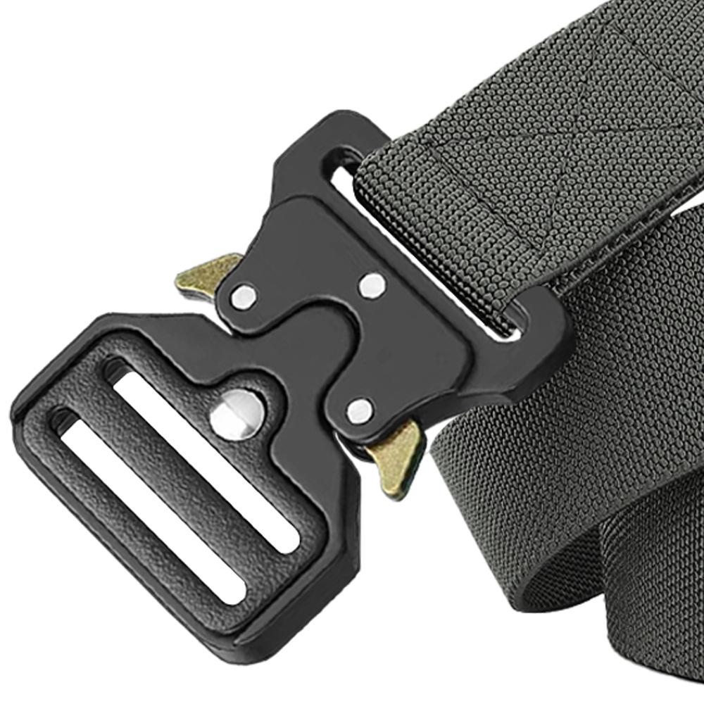 Men's Tactical Canvas Belt: Durable, Versatile, Casual, for All Ages