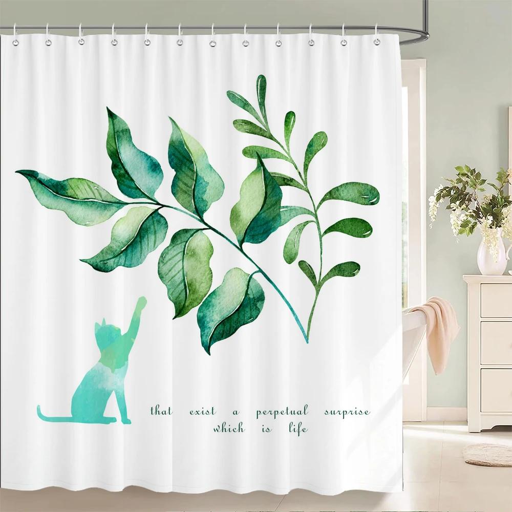 

New Pebble Print Polyester Fabric Shower Curtain Waterproof Bathroom Curtain With Hooks Home Decor Bath Curtains Bathtub Screen W90xH180cm