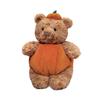 Adorable Peluche de Oso Calabaza de Halloween Relleno de Algodón PP Suave Juguete Animal Relleno Regalo