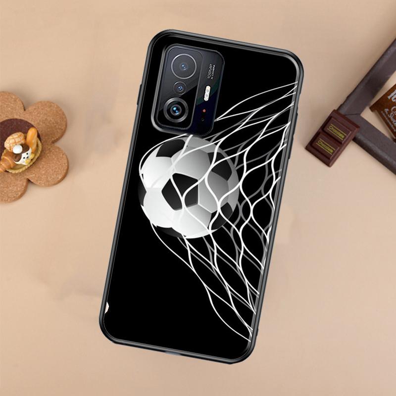 Football Case For Xiaomi POCO X7 X6 Pro X3 X5 M6 F3 F5 F6 Pro 11T 12T 13T 14T Pro 13 14 Ultra Cover