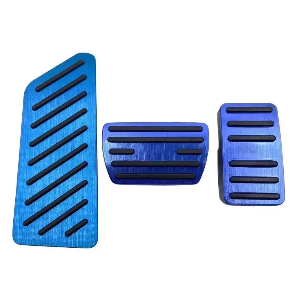 Auto Fußpedale Für Honda CRV CR-V 2017~2024 Edelstahlauflagen Kraftstoff Bremse Rutschfest Kein Bohren Legierungsabdeckungen Teile Zubehör