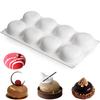 Flat Round Shaped Chocolate Dessert Mold 7 Options Baking Mould Mousse Cake Mold  Baking Tools