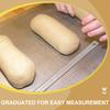 1 Pair Baking Ruler Acrylic Dough Thickness Guide Stick For Rolling Pin Tools Kitchen Accessories Snack Pastry Pizza Leveling