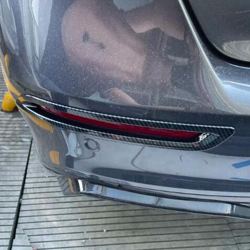 Car Eyebrow Rear Fog Light Lamp Frame ABS Plastic Decoration Cover Trim For Honda Accord 11th 2024 Exterior Accessories