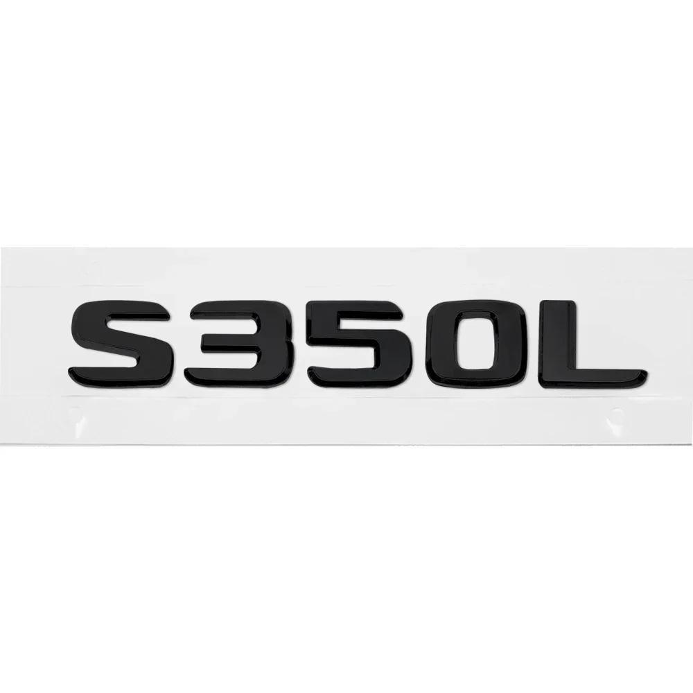 ABS Plastic E350 E350L E500 Trunk Rear Logo Badge Emblem Sticker For Mercedes Benz AMG  E Class W207 W210 W211 W212 W213