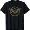 The Legend of Zelda Tears of The Kingdom Odznaka Hyrule Koszulka 100% Bawełna Męskie Koszulki Góra