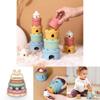Montessori Stacking Toy For Children Silicone Sensory Development Educational Playset