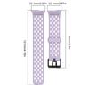 Breathable Watch Strap Waterproof Watch Strap Replacement Smart Watch Wristband for Samsung Galaxy Fit 3 Smart Watch