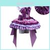 Costume Cosplay Puella Magi Madoka Magica en Tissu Satiné Pour les Fans de Jeu de Rôle Anime