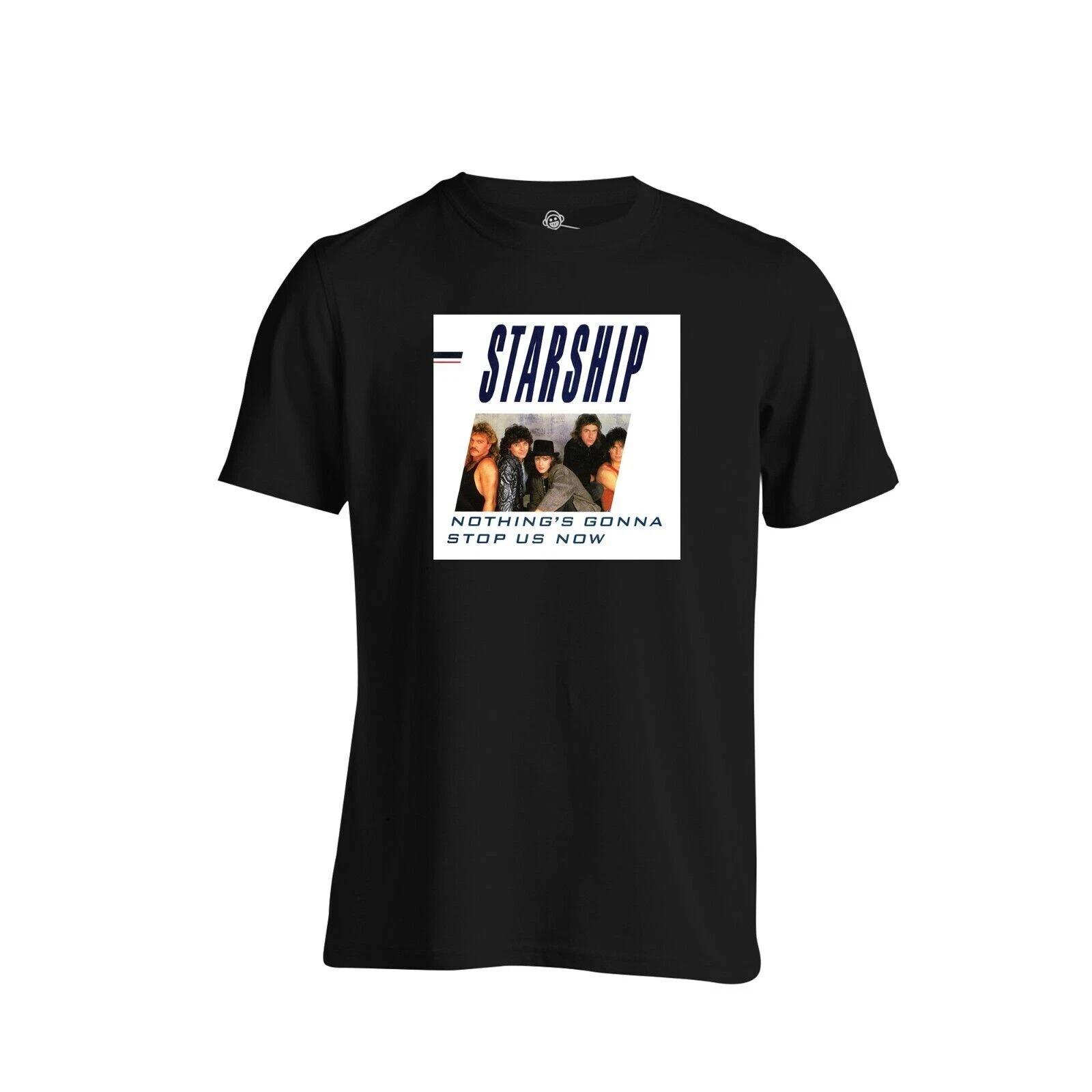 Starship T Shirt Nothings Gonna Stop Us Now Classic 80 s L