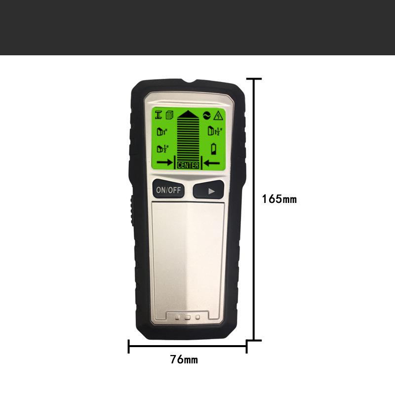 Detector electric 5 în 1 de perete de testare a metalelor Senzor Wire Stud Finder Cable Scanere