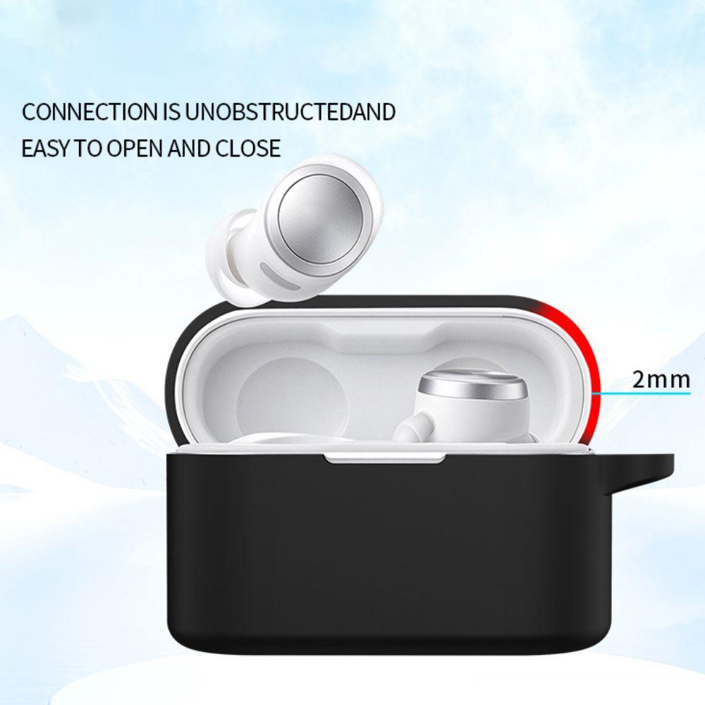 with Carabiner Earphone Cover Headphone Protective Case for Anker Soundcore Liberty Buds 2